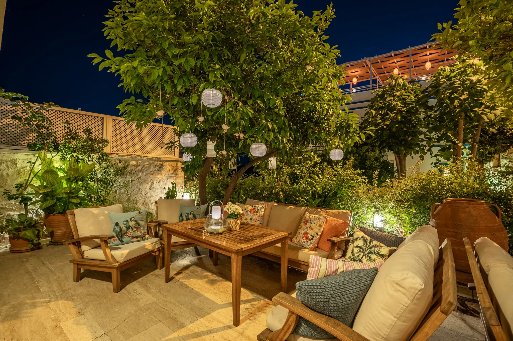 Garden at True Blue Kalkan