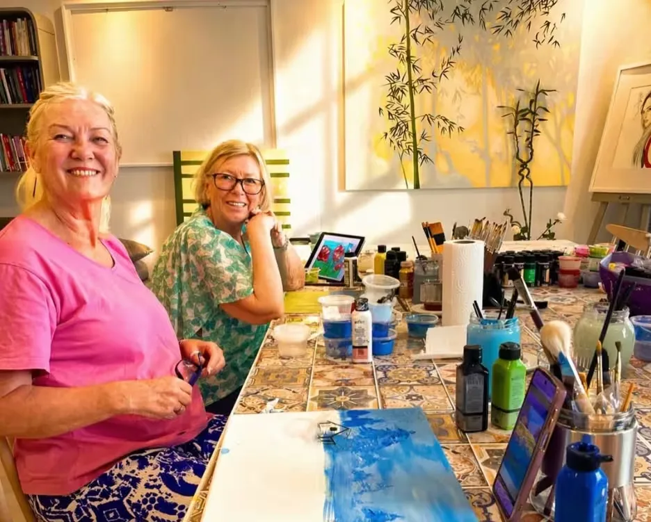 One-to-one visual arts education in Kalkan